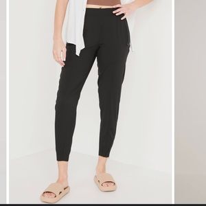 old navy black joggers.